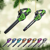 Royal Fight Custom Leaf Blower Christmas Ornament 2024 Leaf Blowers Ornament for Christmas Tree Decor Hanging Leaf Blower Ornament Lover Gift Xmas Leaf Blowers Gift Xmas (OLB13)